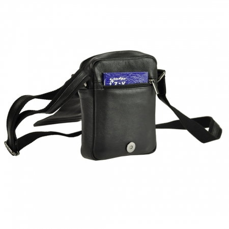 Geanta pentru umar din piele naturala Always Wild, Neagra [1]