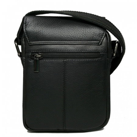 Geanta pentru umar din piele naturala Always Wild, Neagra [5]