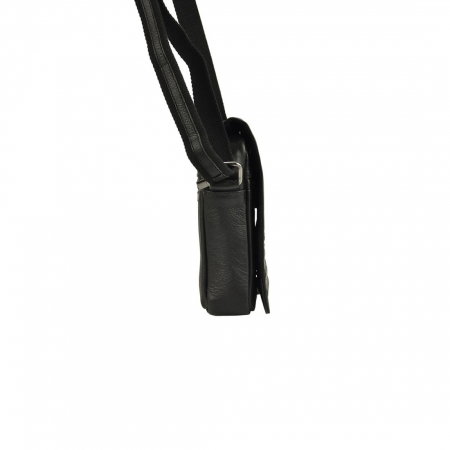 Geanta pentru umar din piele naturala Always Wild, Neagra [9]