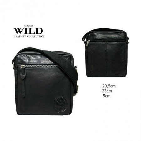 Geanta pentru umar din piele naturala Always Wild [2]