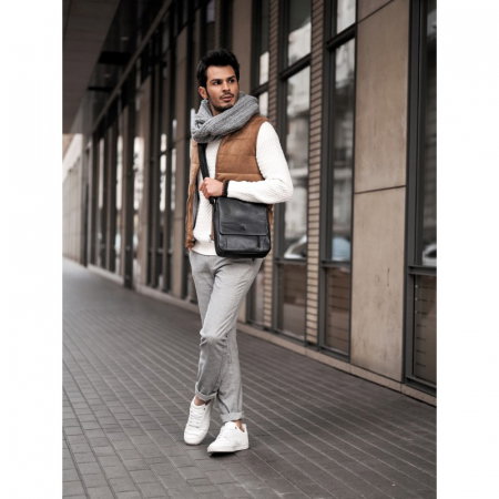 Geanta pentru umar din piele naturala Always Wild [4]