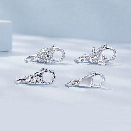 Inchizatoare dubla pentru bratara, cu  fluture [19]