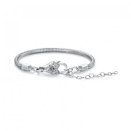 Inchizatoare dubla pentru bratara, cu  trandafir [19]