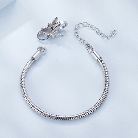 Inchizatoare dubla pentru bratara, cu  fluture [4]