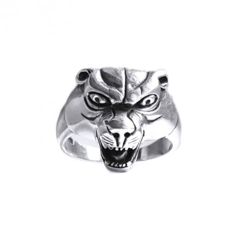 Inel argint 925 cap de pantera [0]