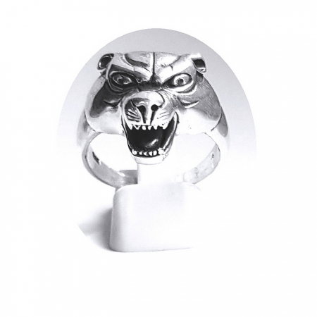 Inel argint 925 cap de pantera [1]