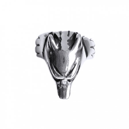 Inel argint 925 cap de lup [1]