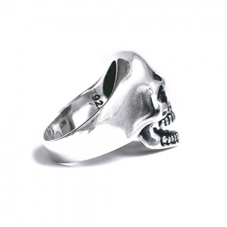 Inel argint 925 cu craniu, Mad Skull [1]