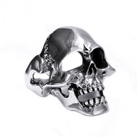 Inel argint 925 cu craniu, Afterlife [1]