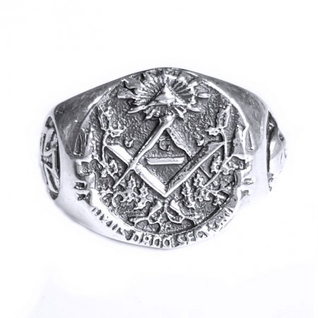 Inel argint 925 cu cruce si simboluri malteze , Ritual [0]