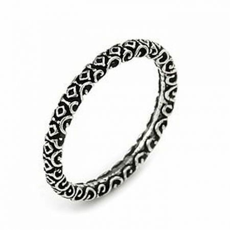 Inel argint 925 cu design special si aspect vintage Be Special