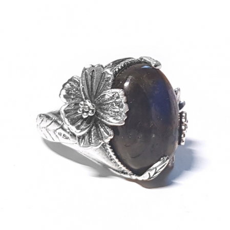 Inel argint 925 cu Labradorit, Yura [1]