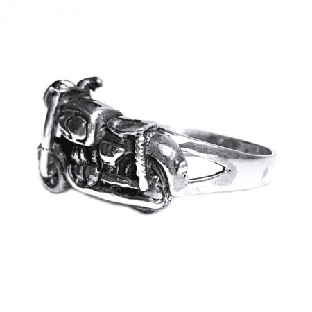 Inel argint 925 cu motocicleta, Freedom Rider [1]