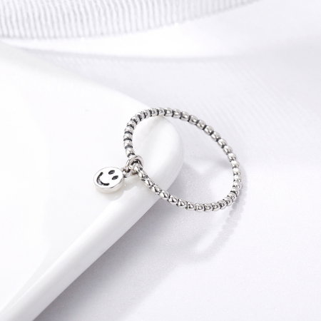 Inel argint 925 cu talisman fata zambitoare Smiley Face - Be Authentic IST0034 [3]