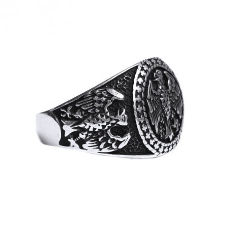 Inel argint 925 cu vulturi [1]
