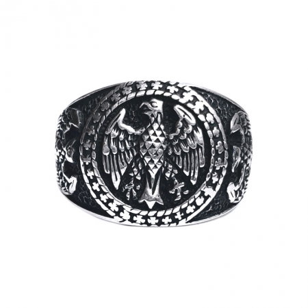 Inel argint 925 cu vulturi [0]