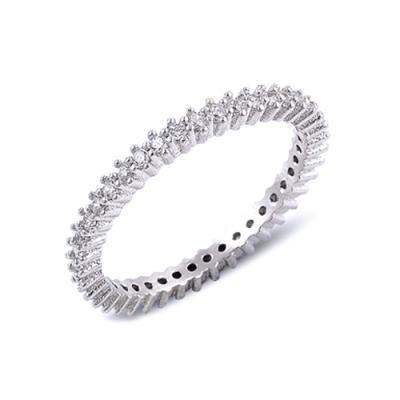 Inel argint 925 cu zirconii albe