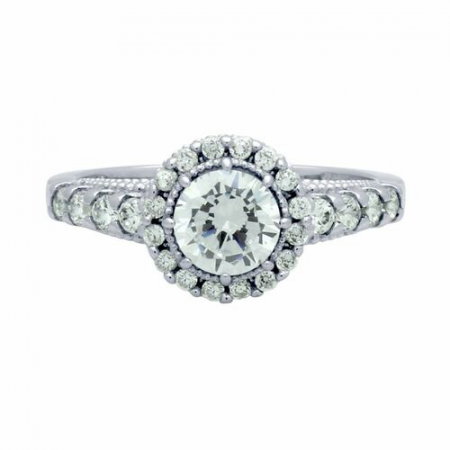 Inel argint 925 elegant cu zirconii [1]