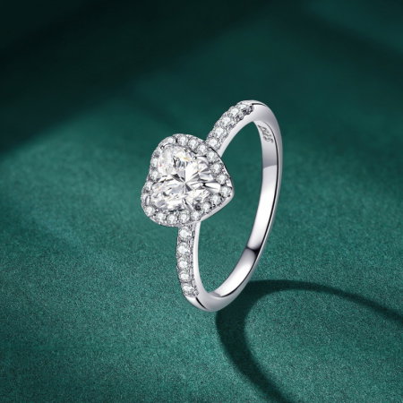 Inel argint 925 placat cu rodiu cu zirconiu [2]