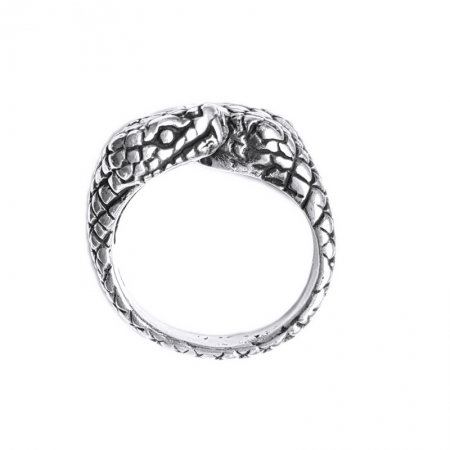 Inel argint 925 reglabil, cu serpi [0]