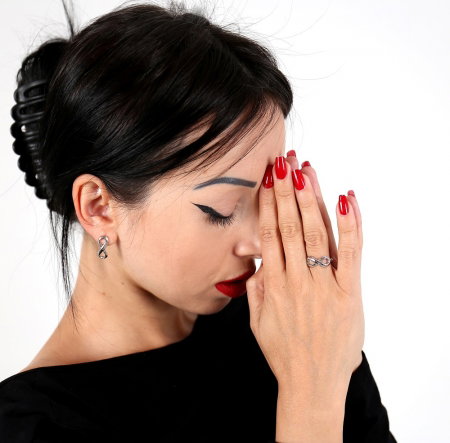 Inel argint 925 rodiat cu simbolul infinit - Infinite You IBU0032 [2]