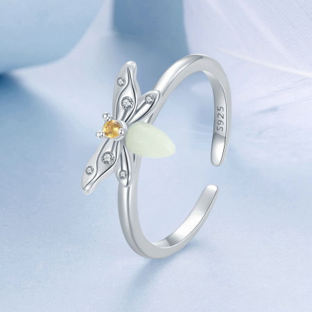 Inel argint albinuta fosforescenta [2]