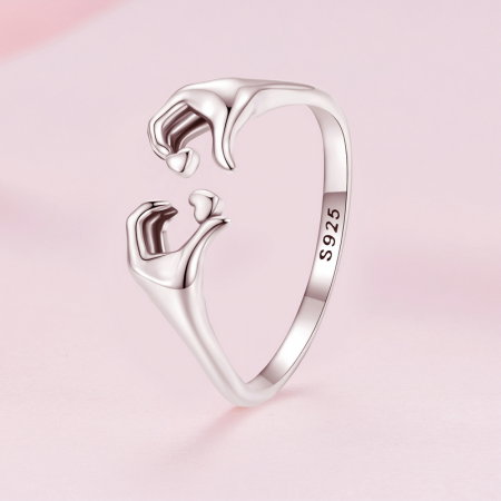 Inel argint atingerea dragostei [2]