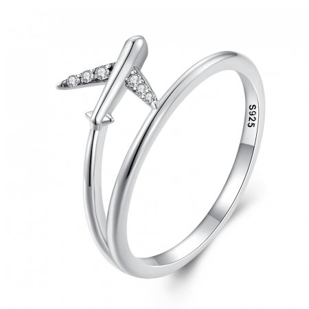 Inel argint avion [3]