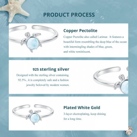 Inel argint broscuta testoasa [10]