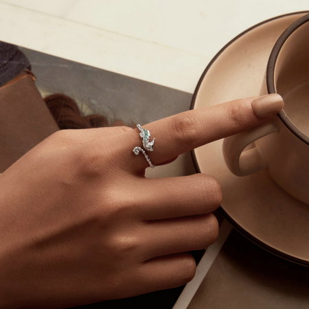 Inel argint calut de mare [5]