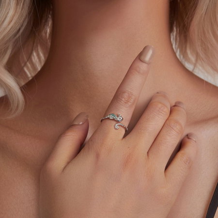 Inel argint calut de mare [3]