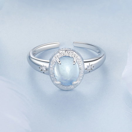 Inel argint cu acvamarin [4]