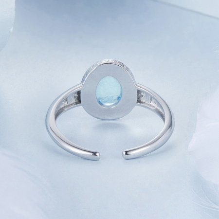 Inel argint cu acvamarin [6]