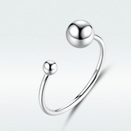 Inel argint cu bilute [6]