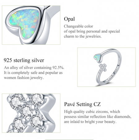 Inel argint cu cruciulita, opal si zirconii [2]