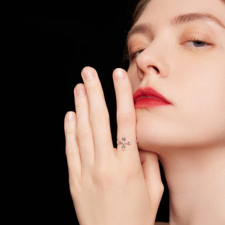 Inel argint cu cruciulita si zirconii [7]