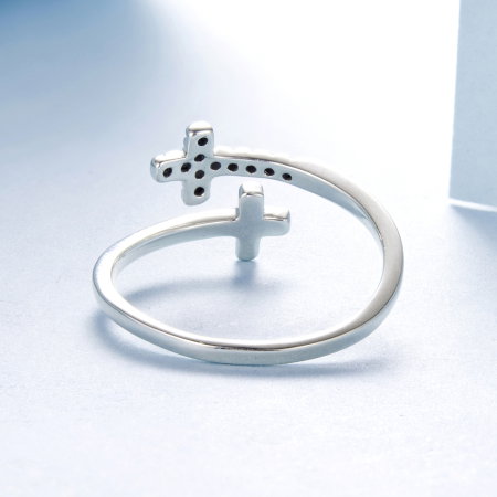 Inel argint cu cruciulite [7]