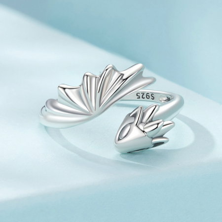 Inel argint cu dragoni [4]