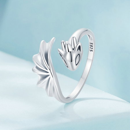 Inel argint cu dragoni [2]