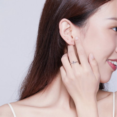 Inel argint cu drepte paralele [5]