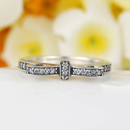 Inel argint cu fundita si zirconii albe - Be Authentic IST0007 [1]