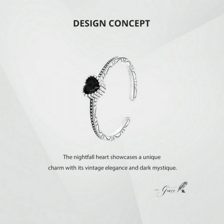 Inel argint cu inima [9]