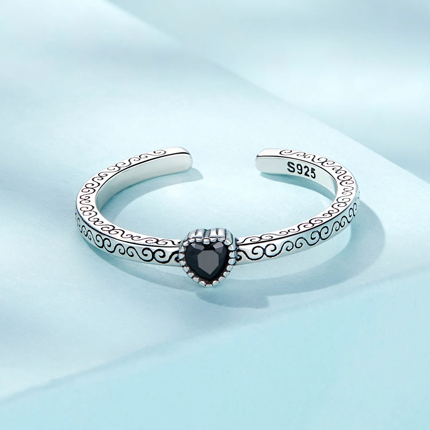 Inel argint cu inima [15]