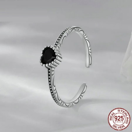 Inel argint cu inima [3]