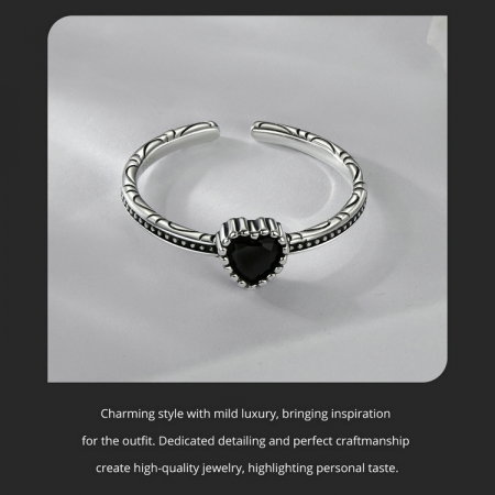 Inel argint cu inima [12]