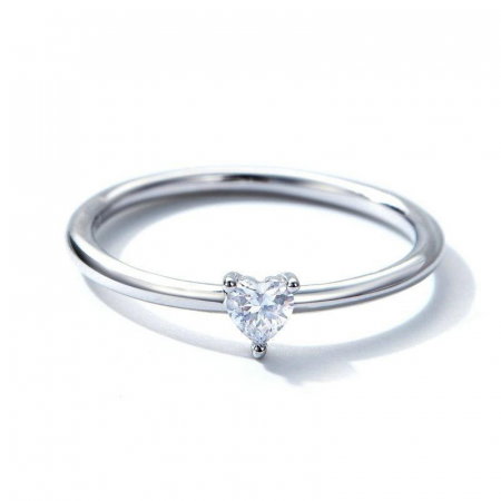 Inel argint cu inimioara de zirconiu [3]