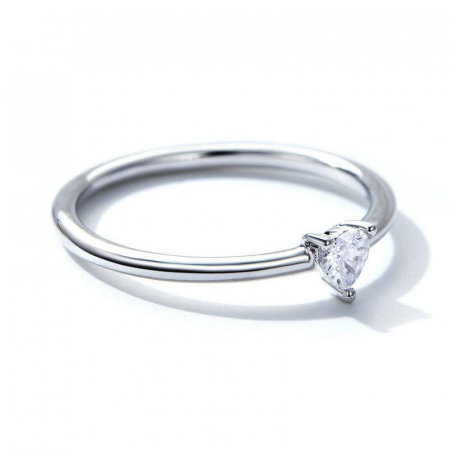 Inel argint cu inimioara de zirconiu [2]