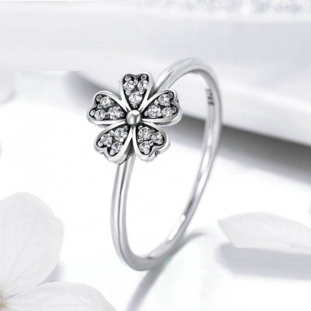 Inel argint cu Margareta si zirconii [4]