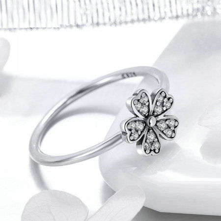 Inel argint cu Margareta si zirconii [6]