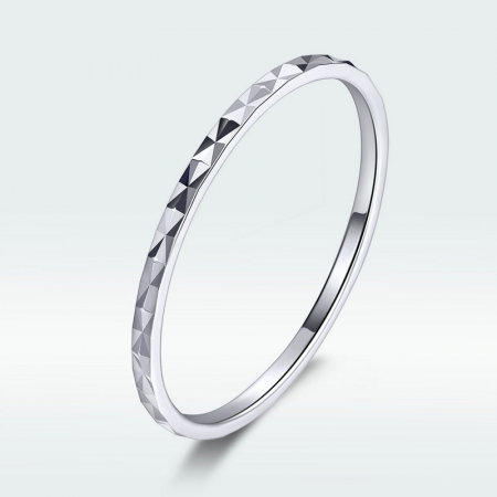 Inel argint cu model romboid [7]